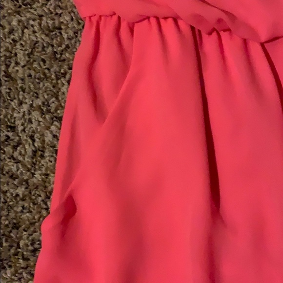 Coveted Clothing pink tube top romper. Size M. - Picture 4 of 10